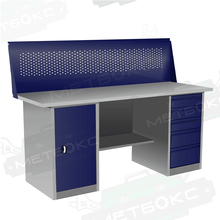 Верстак с тумбой и драйвером ВП-4/1,9 с экраном купить в Ставрополе