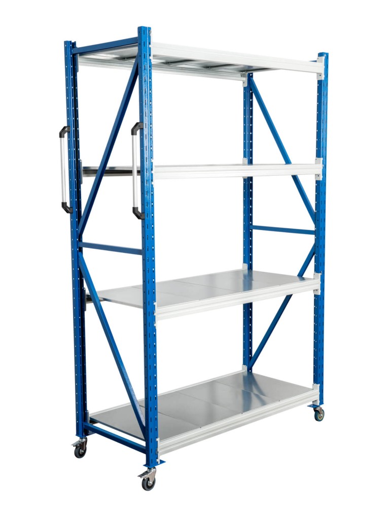 Стеллаж мобильный БиКом СТ-4 250x150x90 4 полки купить в Ставрополе Стеллаж мобильный БиКом СТ-4 250x150x90 4 полки купить в Ставрополе