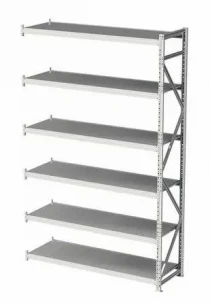 Дополнительная секция MS Profi 2500x1800x400 6 полок Дополнительная секция MS Profi 2500x1800x400 6 полок