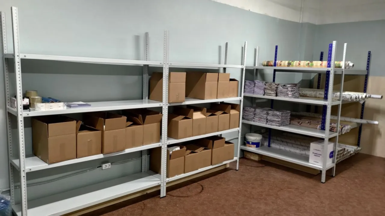 Стеллаж металлический Титан МС-500 2000х1500х400 4 полки купить в Ставрополе Стеллаж металлический Титан МС-500 2000х1500х400 4 полки купить в Ставрополе