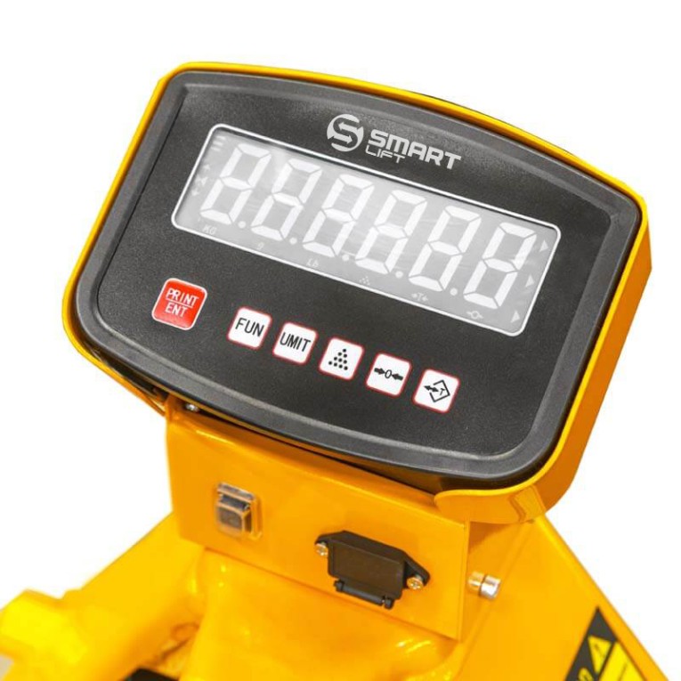 Гидравлическая тележка с весами BFC20 (г/п 2000 кг, вилы 1150x570 мм, PDP) SMARTLIFT (SMART) купить в Ставрополе Гидравлическая тележка с весами BFC20 (г/п 2000 кг, вилы 1150x570 мм, PDP) SMARTLIFT (SMART) купить в Ставрополе