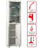 Медицинский шкаф HILFE МД 1 1650/SG купить в Ставрополе