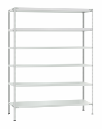 Стеллаж металлический Титан МС-500 2400х1500х500 6 полок Стеллаж металлический Титан МС-500 2400х1500х500 6 полок