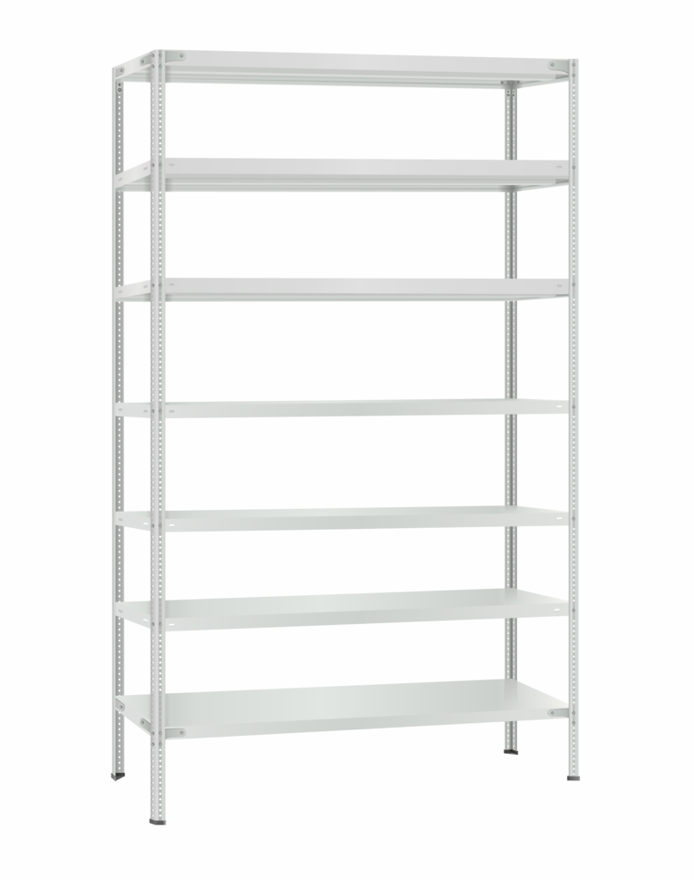 Стеллаж металлический Титан МС-500 3000х1200х400 7 полок купить в Ставрополе Стеллаж металлический Титан МС-500 3000х1200х400 7 полок купить в Ставрополе