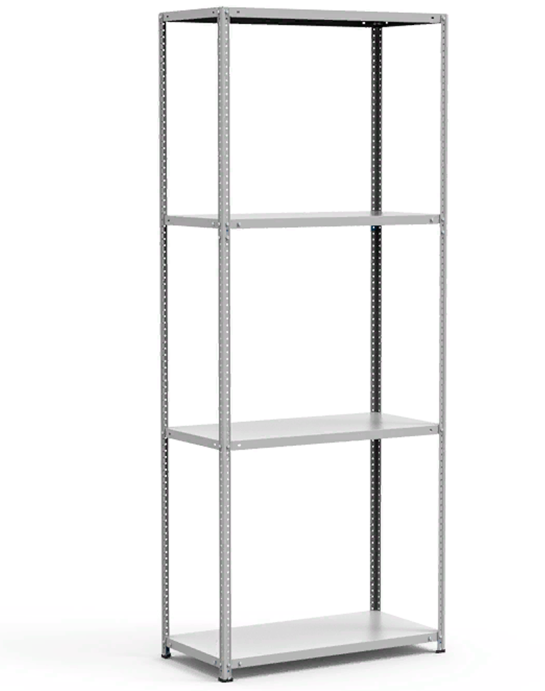 Стеллаж металлический Титан МС-500 2500х1200х300 4 полки купить в Ставрополе