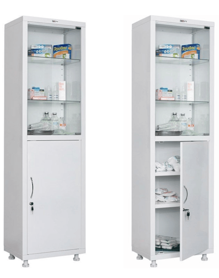 Медицинский шкаф HILFE МД 1 1657/SG купить в Ставрополе