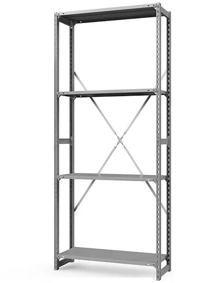 Стеллаж ТСУ 4000x700x500 4 полки (300 кг, перф) купить в Ставрополе Стеллаж ТСУ 4000x700x500 4 полки (300 кг, перф) купить в Ставрополе