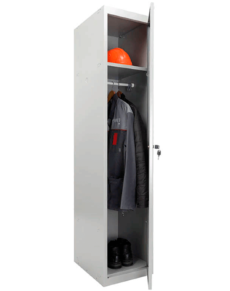 Шкаф для раздевалок усиленный ML-11-40 базовый модуль купить в Ставрополе