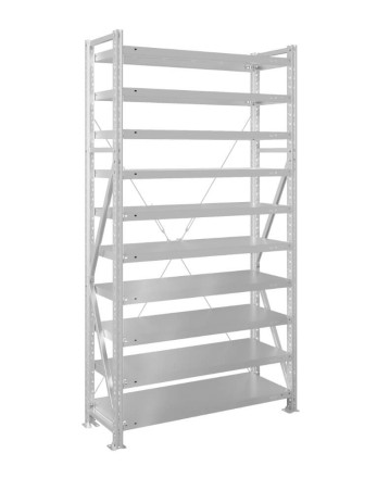 Стеллаж MS U 2000x700x400 10 полок (200 кг, металл)