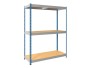 Стеллаж Практик SB 200х183х61 3 полки (фанера)
