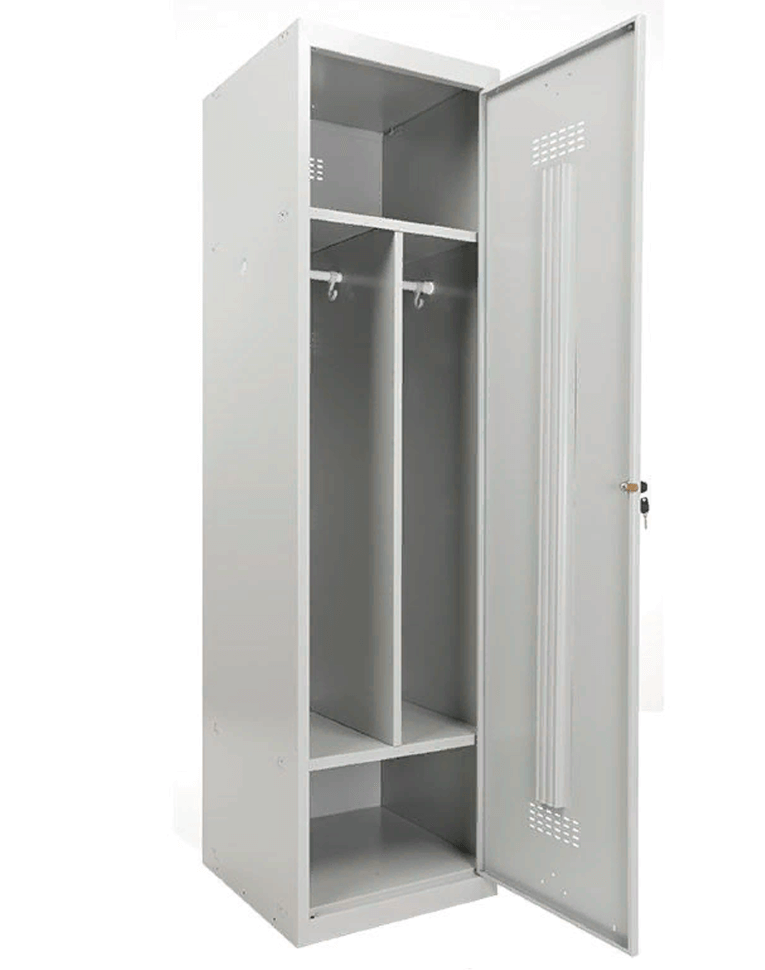 Шкаф для раздевалок усиленный ML-11-50D базовый модуль купить в Ставрополе