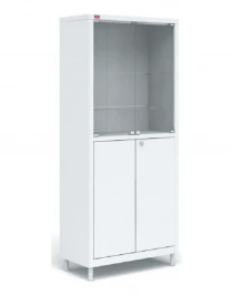 Металлический медицинский шкаф М2 165.70.32 С