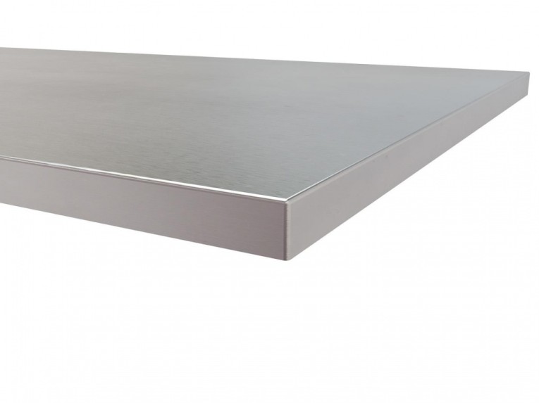 Столешница из фанеры 30 мм + чехол из нержавеющей стали 1 мм (ширина 2000 мм) купить в Ставрополе