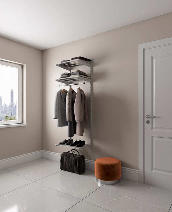 Гардеробная система Практик Home Basic G60 графит купить в Ставрополе Гардеробная система Практик Home Basic G60 графит купить в Ставрополе