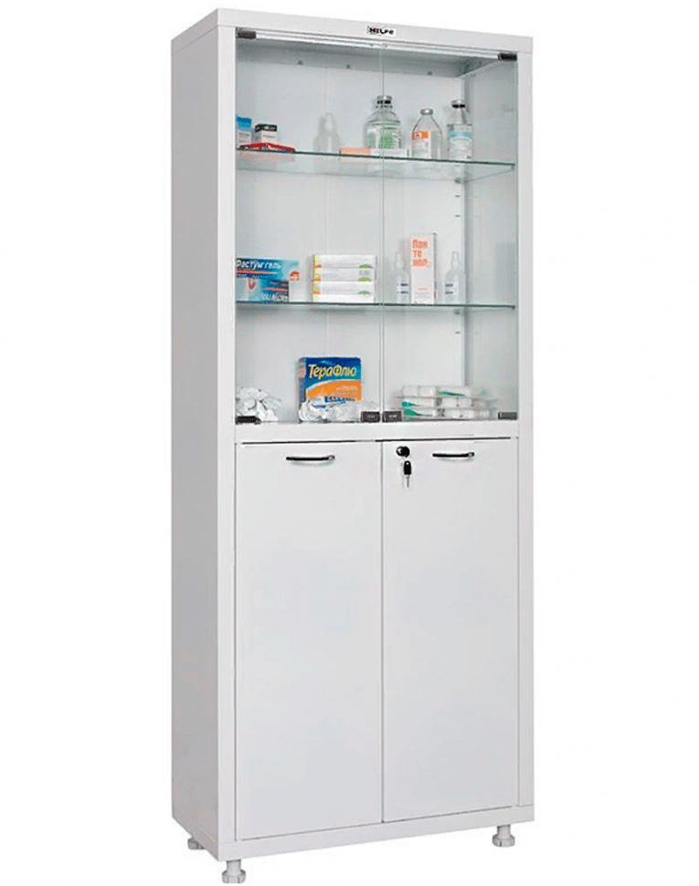 Медицинский шкаф HILFE МД 2 1670/SG купить в Ставрополе