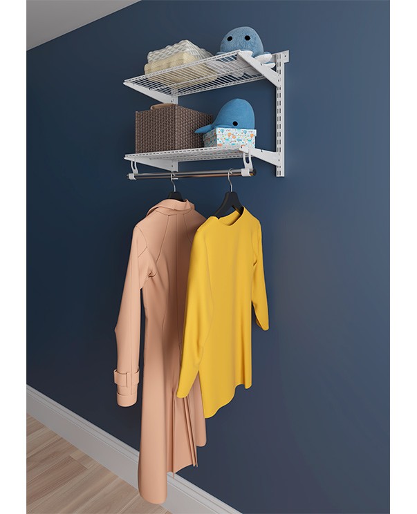 Гардеробная система Практик Home Basic G60S белая купить в Ставрополе Гардеробная система Практик Home Basic G60S белая купить в Ставрополе