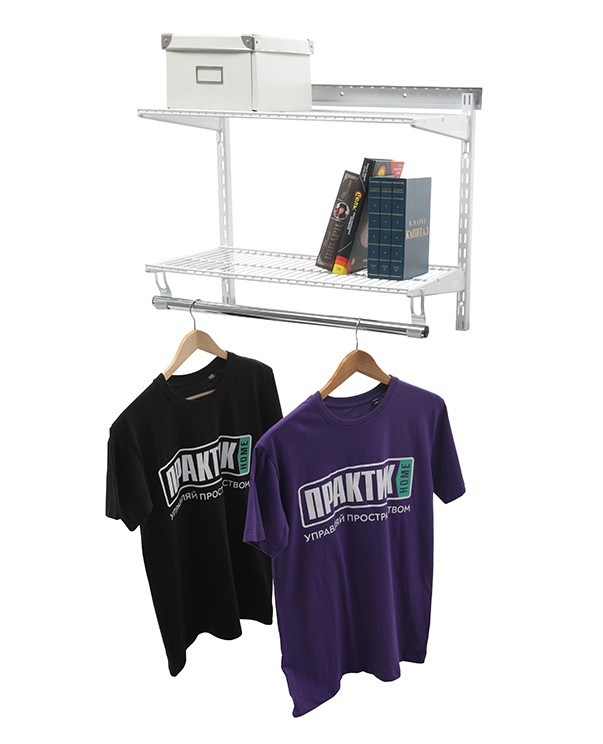 Гардеробная система Практик Home Basic G60S белая купить в Ставрополе Гардеробная система Практик Home Basic G60S белая купить в Ставрополе