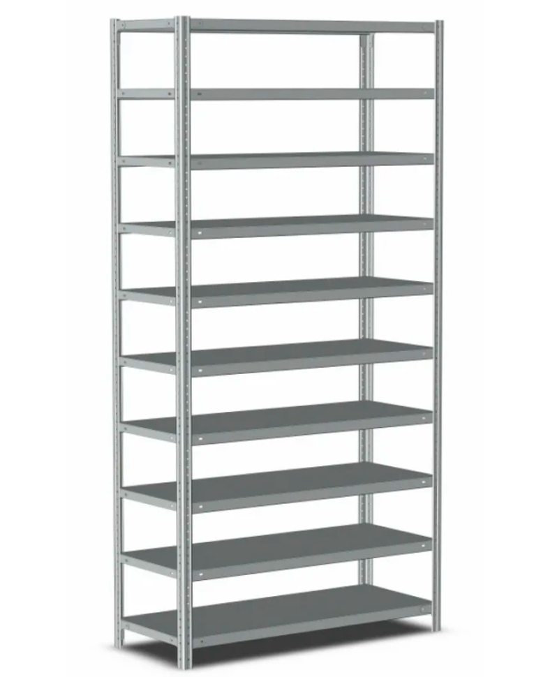 Стеллаж металлический Титан МС-500 1200х1000х300 10 полок купить в Ставрополе