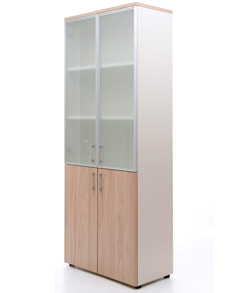 Шкаф NW 2080/2G со стеклом вяз натуральный/бежевый купить в Ставрополе Шкаф NW 2080/2G со стеклом вяз натуральный/бежевый купить в Ставрополе