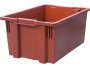 Ящик 600х400х270 дно гладкое, красный