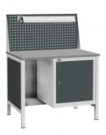 Верстак ДиКом ВЛ-К-100-06+Э1 со светильником