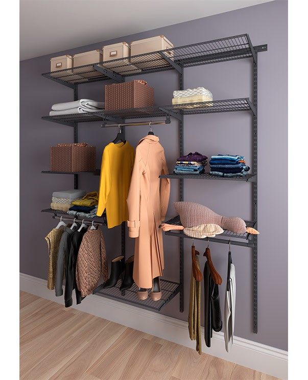 Гардеробная система Практик Home Max G180 графит купить в Ставрополе Гардеробная система Практик Home Max G180 графит купить в Ставрополе