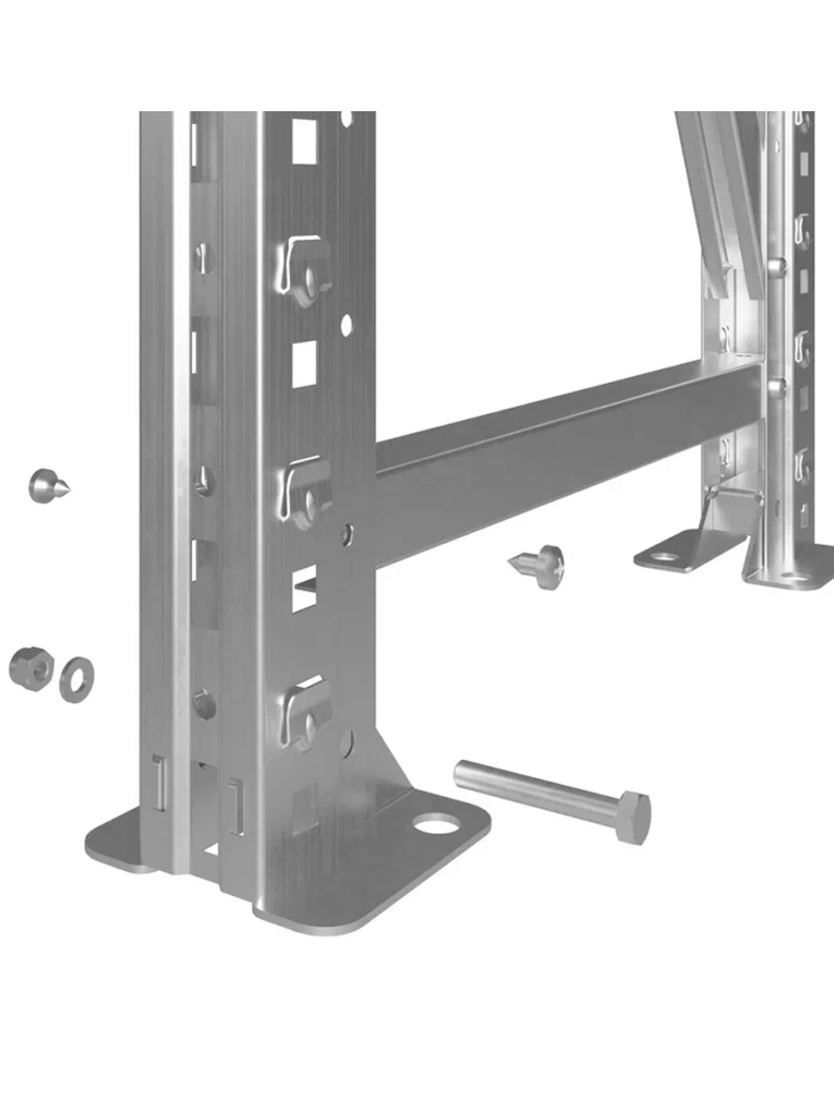 Стеллаж MS U 2500x1200x800 4 полки (400 кг, металл) купить в Ставрополе Стеллаж MS U 2500x1200x800 4 полки (400 кг, металл) купить в Ставрополе