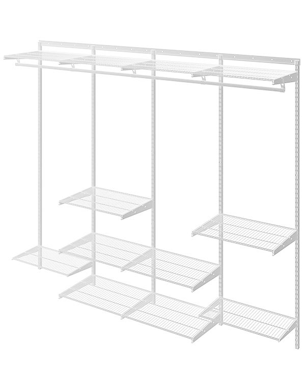 Гардеробная система Практик Home Max G240 белая купить в Ставрополе