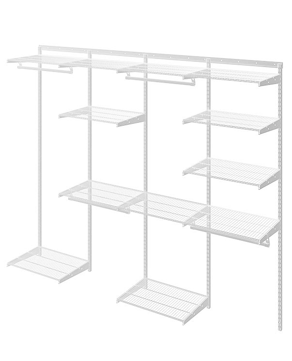 Гардеробная система Практик Home Max G240 белая купить в Ставрополе