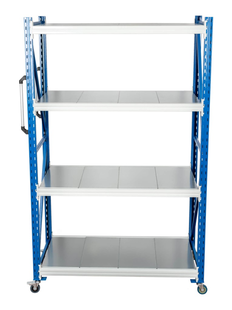 Стеллаж мобильный БиКом СТ-4 300x180x40 4 полки купить в Ставрополе Стеллаж мобильный БиКом СТ-4 300x180x40 4 полки купить в Ставрополе