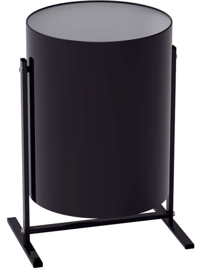 Урна металл 25л. разборная цв. чёрный купить в Ставрополе Урна металл 25л. разборная цв. чёрный купить в Ставрополе