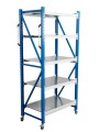 Стеллаж мобильный БиКом СТ-4 300x120x70 5 полок Стеллаж мобильный БиКом СТ-4 300x120x70 5 полок