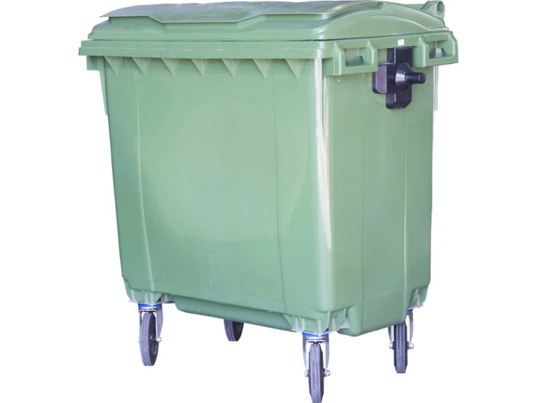 Мусорный контейнер 770л. зелёный купить в Ставрополе