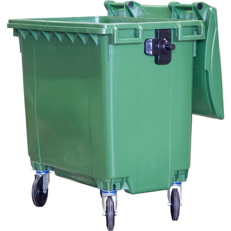 Мусорный контейнер 770л. зелёный купить в Ставрополе