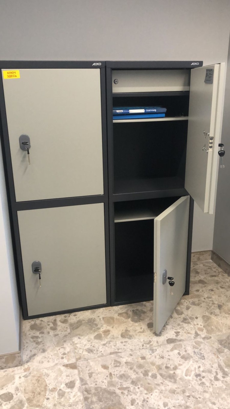 Бухгалтерский шкаф AIKO SL-125/2Т фото Бухгалтерский шкаф AIKO SL-125/2Т фото