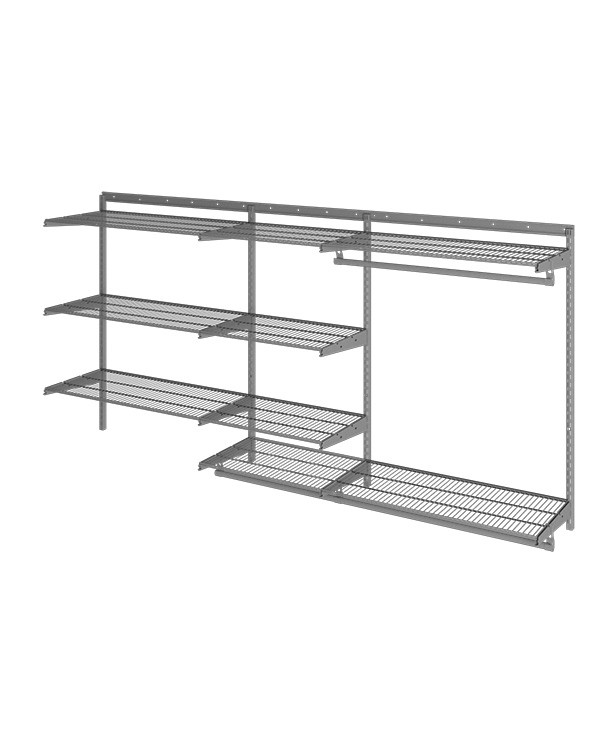 Гардеробная система Практик Home Optima G240 графит купить в Ставрополе Гардеробная система Практик Home Optima G240 графит купить в Ставрополе