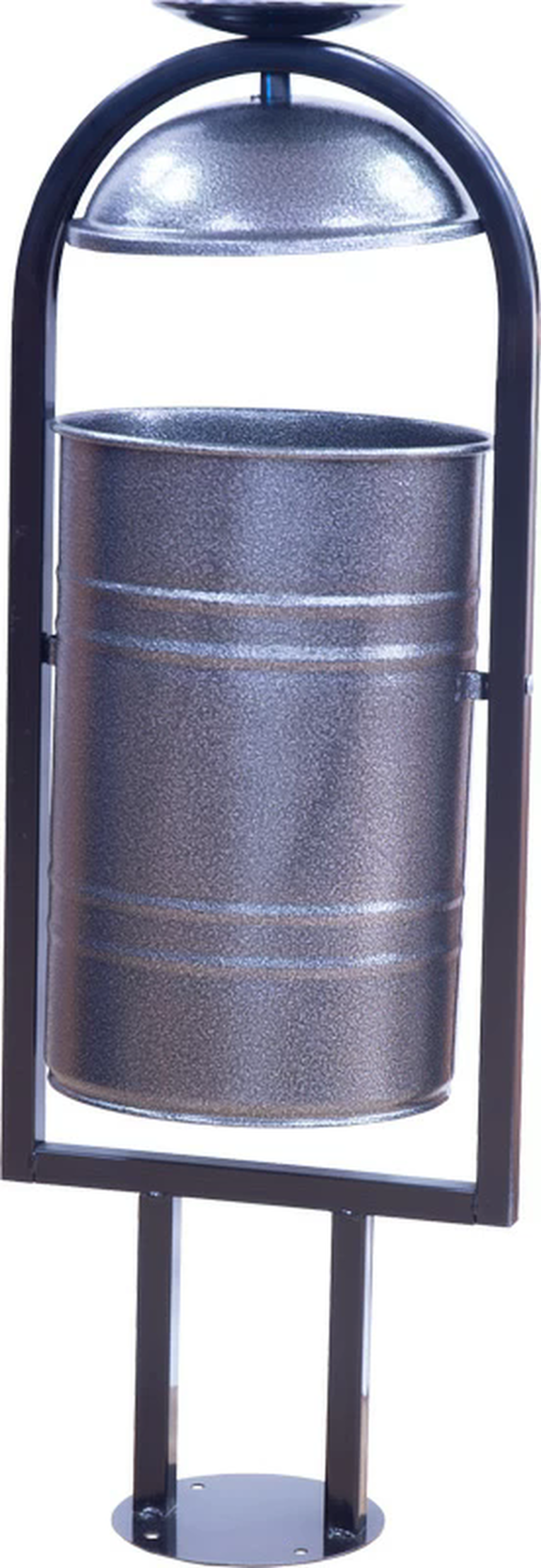 Урна металлическая с пепельницей 1050х370х300 мм серый антик купить в Ставрополе Урна металлическая с пепельницей 1050х370х300 мм серый антик купить в Ставрополе