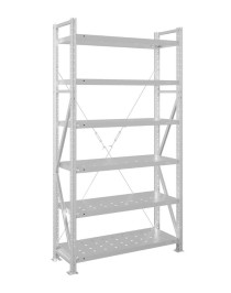 Стеллаж MS U 3000x1200x500 6 полок (280 кг, перф)