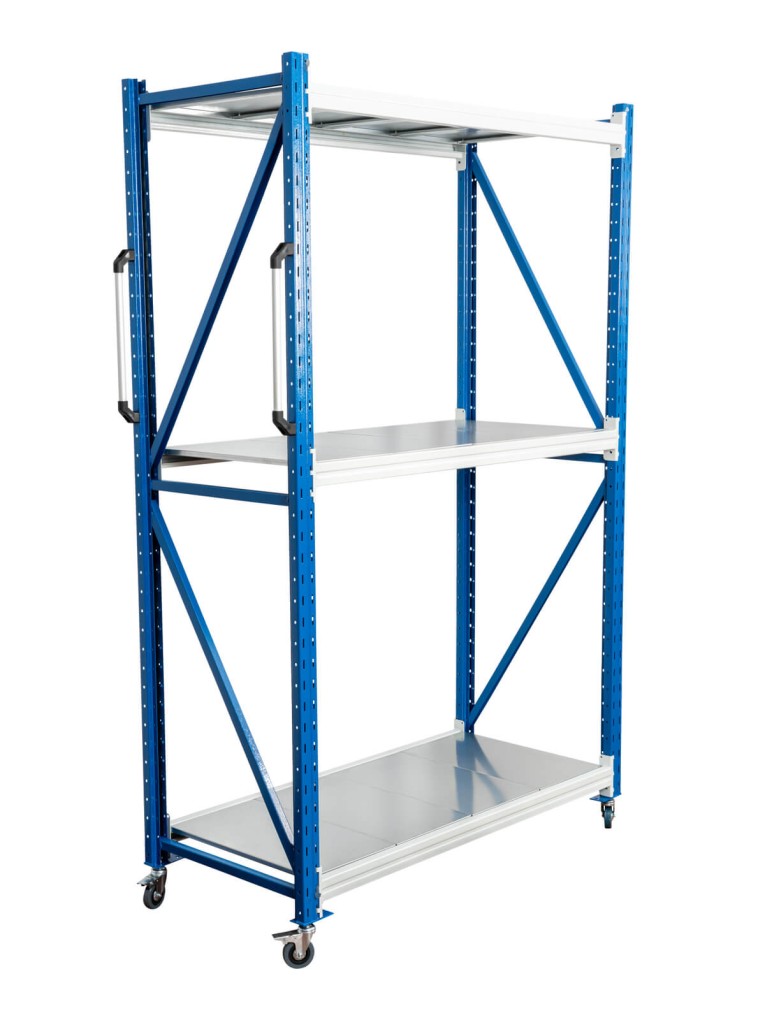 Стеллаж мобильный БиКом СТ-4 200x120x40 3 полки купить в Ставрополе Стеллаж мобильный БиКом СТ-4 200x120x40 3 полки купить в Ставрополе