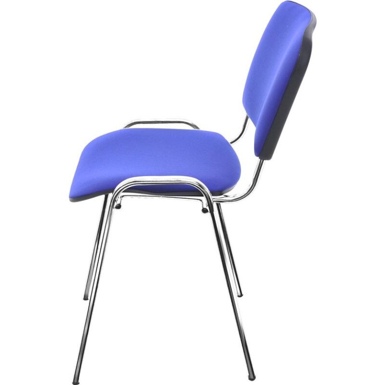 Стул Изо (синяя ткань, хром) купить в Ставрополе Стул Изо (синяя ткань, хром) купить в Ставрополе