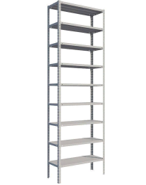 Стеллаж MS Standart 2550х700х300 9 полок