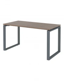 Стол NTO 120x70 темный орех/антрацит Стол NTO 120x70 темный орех/антрацит