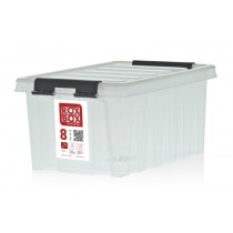 Контейнер Rox Box Original 8 (335х220х155 мм с крышкой и клипсами прозрачный)