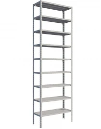 Стеллаж MS Standart 1850х700х400 9 полок