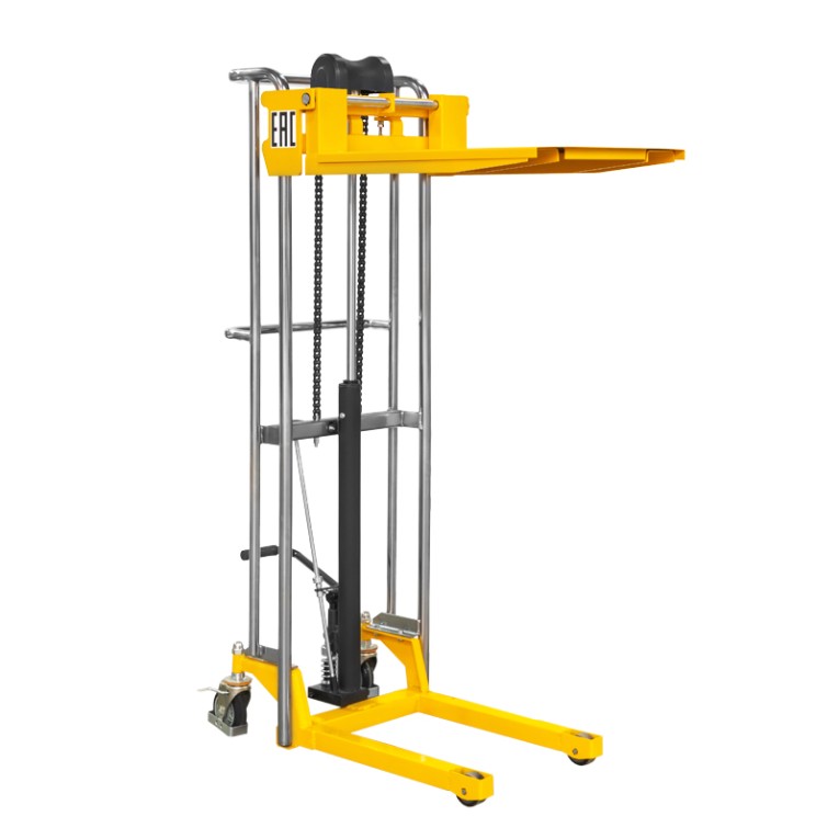 Ручной гидравлический штабелер PJ4150 (400 кг; 1,5 м; с вилами и площадкой) SMARTLIFT (SMART) купить в Ставрополе