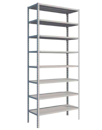Стеллаж MS Strong 2000х1000х500 8 полок