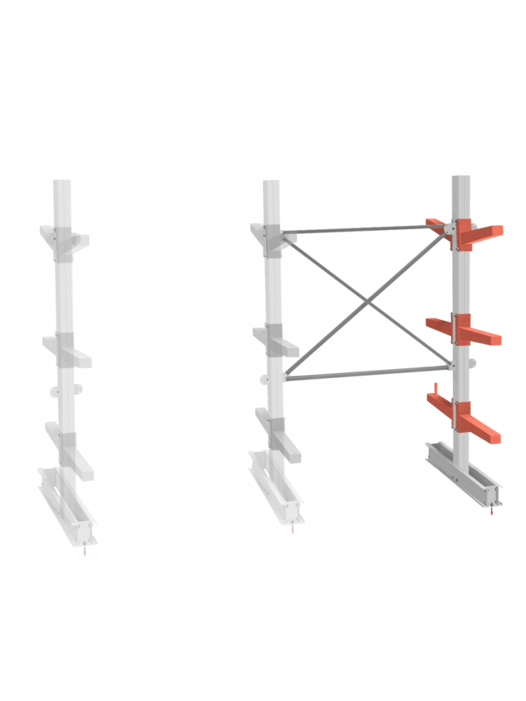 СТ-062 Стеллаж двухсторонний 3 яруса ДОП. купить в Ставрополе СТ-062 Стеллаж двухсторонний 3 яруса ДОП. купить в Ставрополе