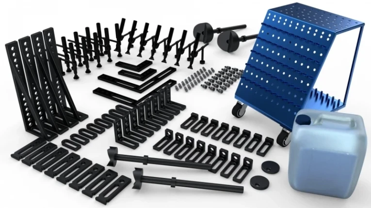 Набор оснастки для сварочного стола №4: Профессиональный (117 предметов) купить в Ставрополе Набор оснастки для сварочного стола №4: Профессиональный (117 предметов) купить в Ставрополе