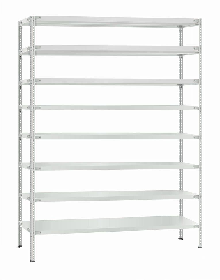 Стеллаж металлический Титан МС-900 2200x1000x400 8 полок купить в Ставрополе