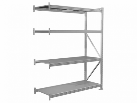 Дополнительная секция MS Profi 2500x1800x600 4 полки